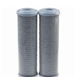 Remove the 10-inch CTO carbon filter water cartridge.