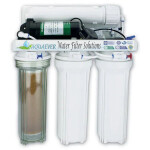 4 Stage Pumped RODI | with Refillable DI Resin | Aquarium Reverse Osmosis System