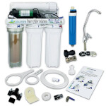4 Stage Pumped RODI | with Refillable DI Resin | Aquarium Reverse Osmosis System