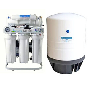 Light Commercial Reverse Osmosis Water Filter System RO 250 GPD w/ Booster Pump